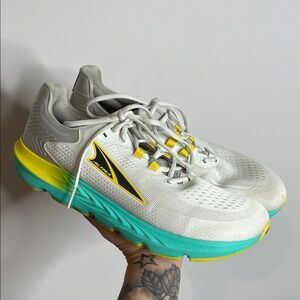Altra | Men’s Provision 7 Athletic Sneakers Grey/Yellow Size 12.5